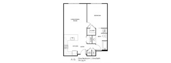 Seven Skies floor plan A16