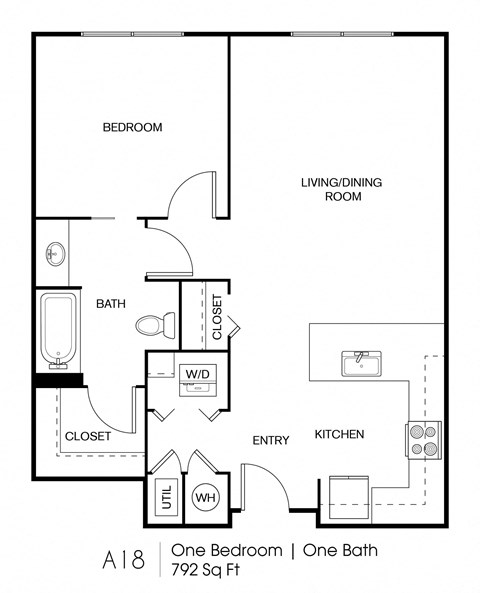 Seven Skies floor plan A18