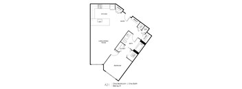 Seven Skies floor plan A21