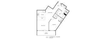 Seven Skies floor plan A22