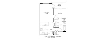 Seven Skies floor plan A7