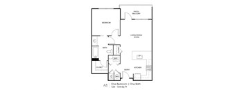 Seven Skies floor plan A8