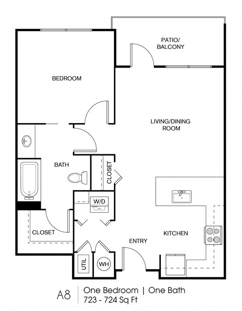 Seven Skies floor plan A8