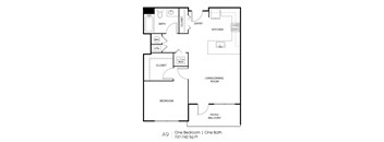 Seven Skies floor plan A9