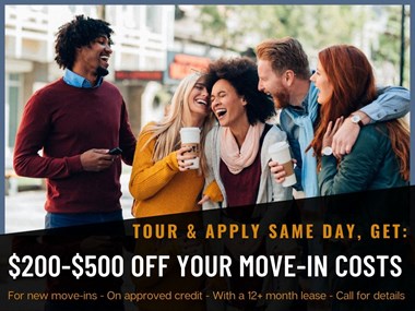 $200-$500 look and lease move-in special