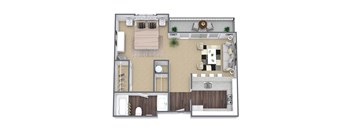 The Spring: Studio Floor Plan