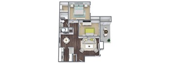 Fresia 3D Floor Plan Image