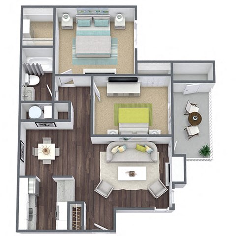 Fresia 3D Floor Plan Image