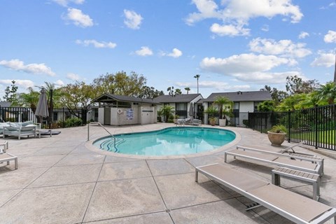 Community pool and sundeck