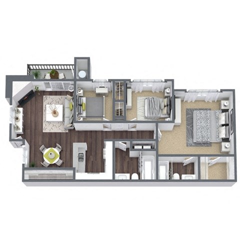 Granite floor plan