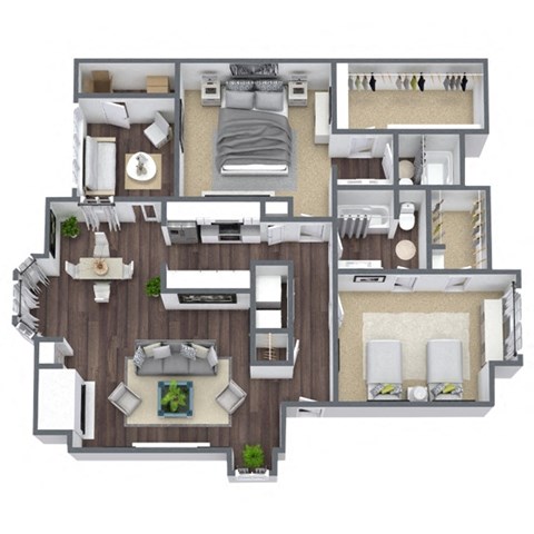 Hannover Terrace floor plan at Cobblestone, TX, 76011