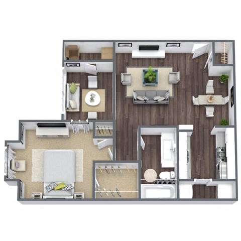 Harrington Floor Plan with Sunroom.