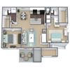Harrisburg Floor Plan 3D Image