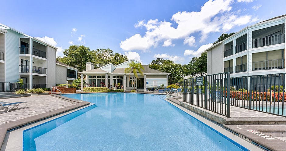 Community pool and sundeck