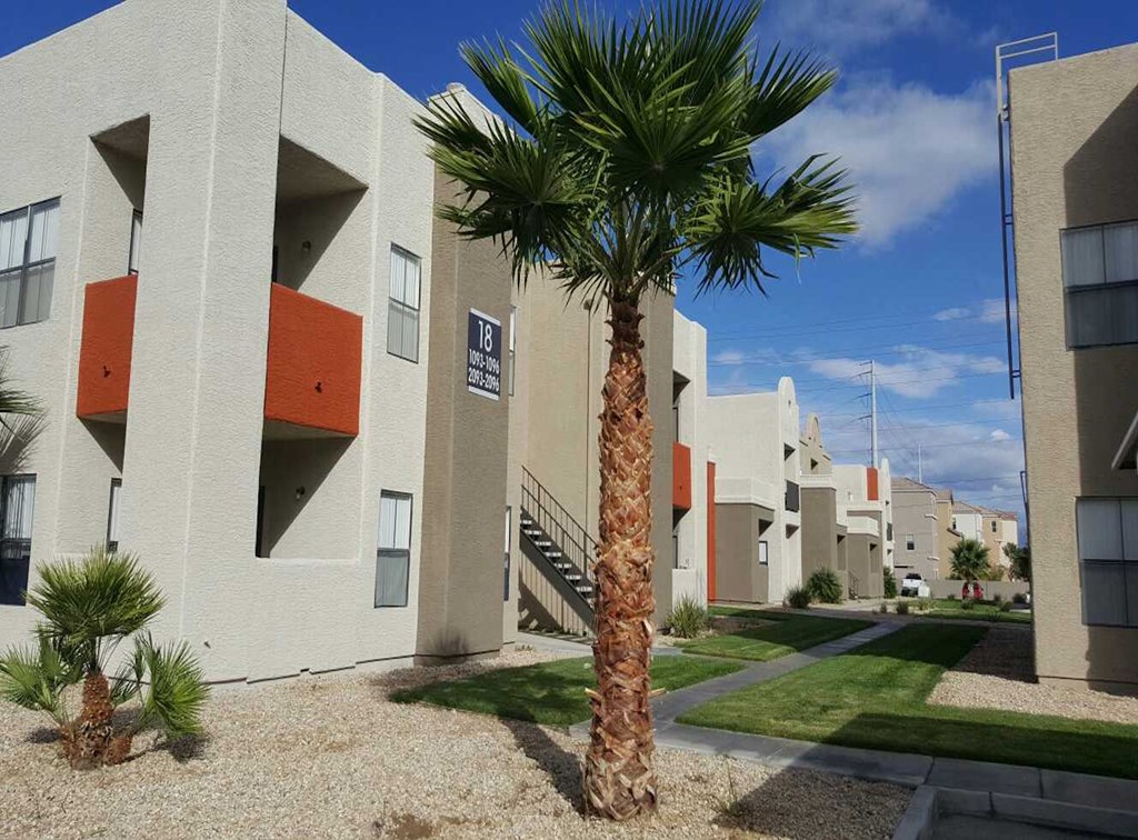 Apartment building exteriors