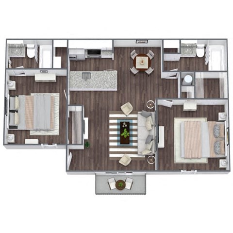 Hibiscus floor plan