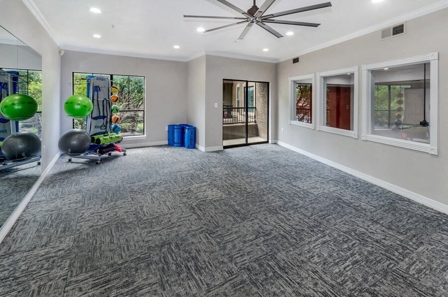 Fitness center at Hidden Creek, Lewisville, Texas