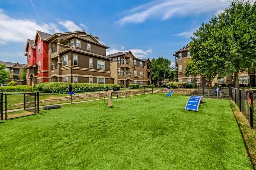 Dog park at Hidden Creek, Lewisville, Texas
