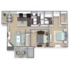 Idelwild Floor Plan 3D Image