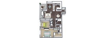 Iris 3D Floor Plan Image