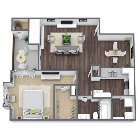 Lilestone floor plan at Cobblestone, Texas
