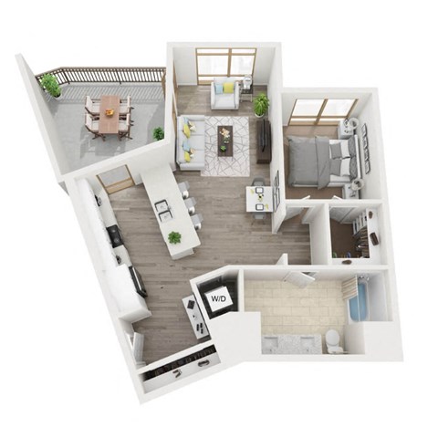 A3 3D Floor Plan Image