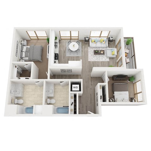 B11 3D Floor Plan Image