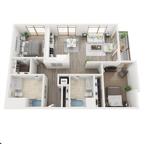 B12 3D Floor Plan Image