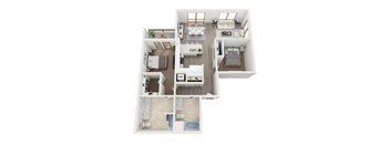 B9 3D Floor Plan Image