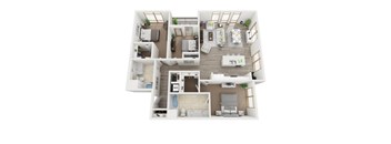 C2 3D Floor Plan Image