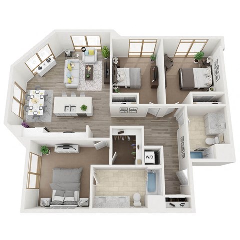 C3 3D Floor Plan Image