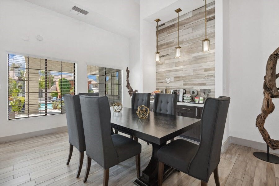 Clubhouse lounge area at Lore South Mountain, Phoenix, 85044