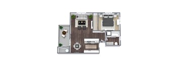 Marina 3D Floor Plan