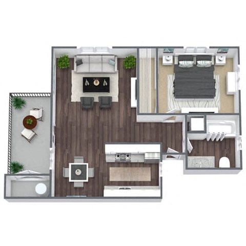 Marina 3D Floor Plan