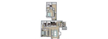 Mason Wallace Floor Plan 3D Image