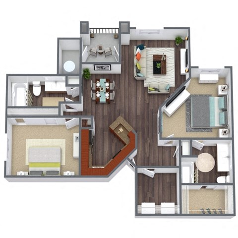 Messina floor plan