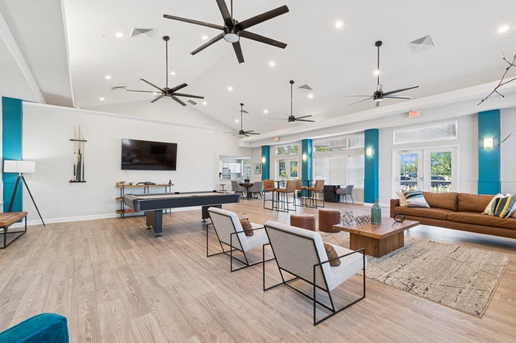 Resident lounge at Mirage on Kernan Apartments in Jacksonville, FL