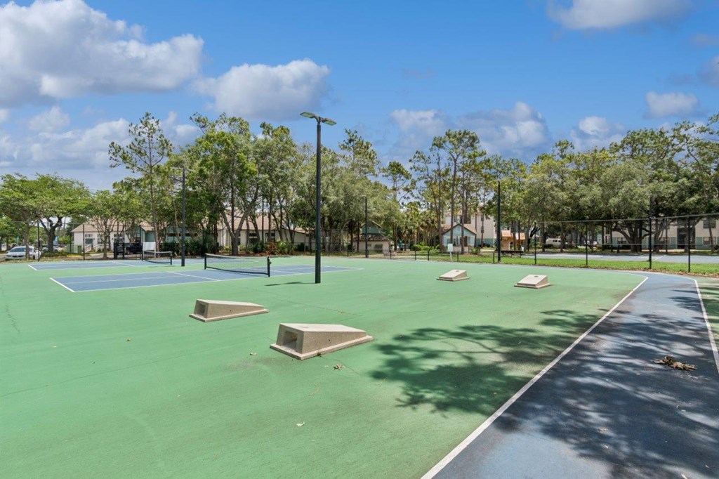 Cornhole courts at Mirage on Kernan Apartments in Jacksonville, FL