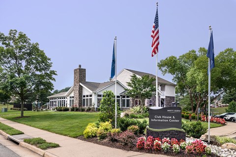 Community Clubhouse at Misty Ridge Apartments located in Woodbridge, VA.