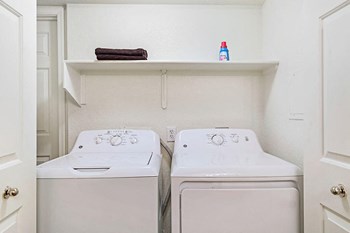 Model laundry room