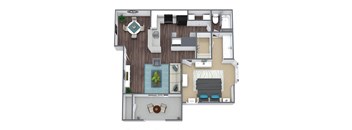 Morgan 3D floor plan
