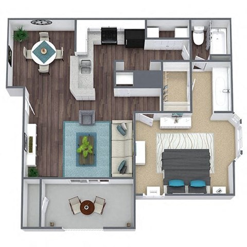 Morgan 3D floor plan