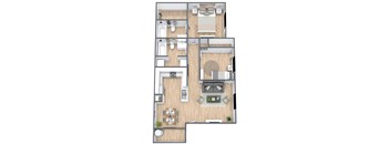 Mystic Forest 2x2 Floor Plan