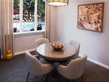 Model dining area