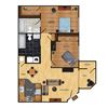 Nix Floor Plan 2x2