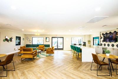Clubhouse interior