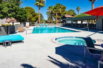 Swimming pool and hot tub spa