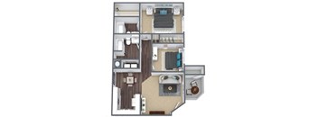 Nix 3D floor plan image