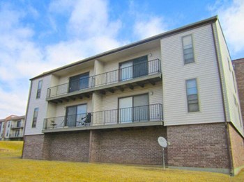 Apartment building exterior