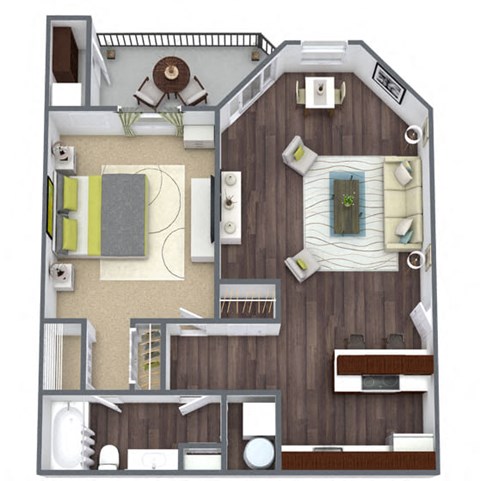 Oak Floor Plan